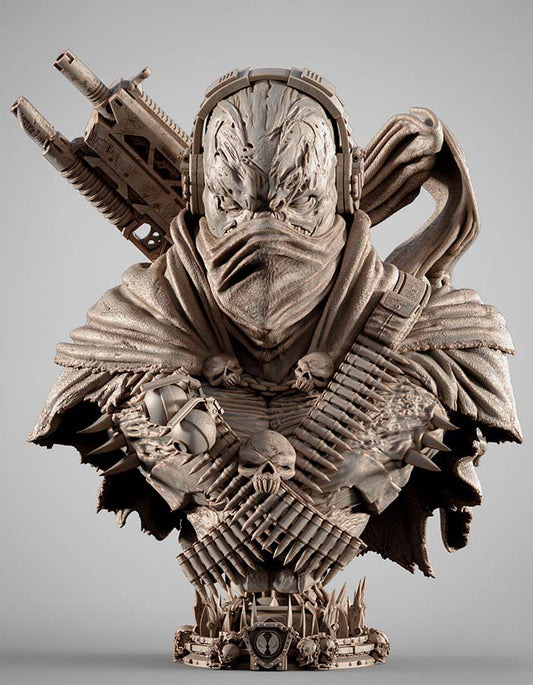 Commando Spawn - Portrait Bust