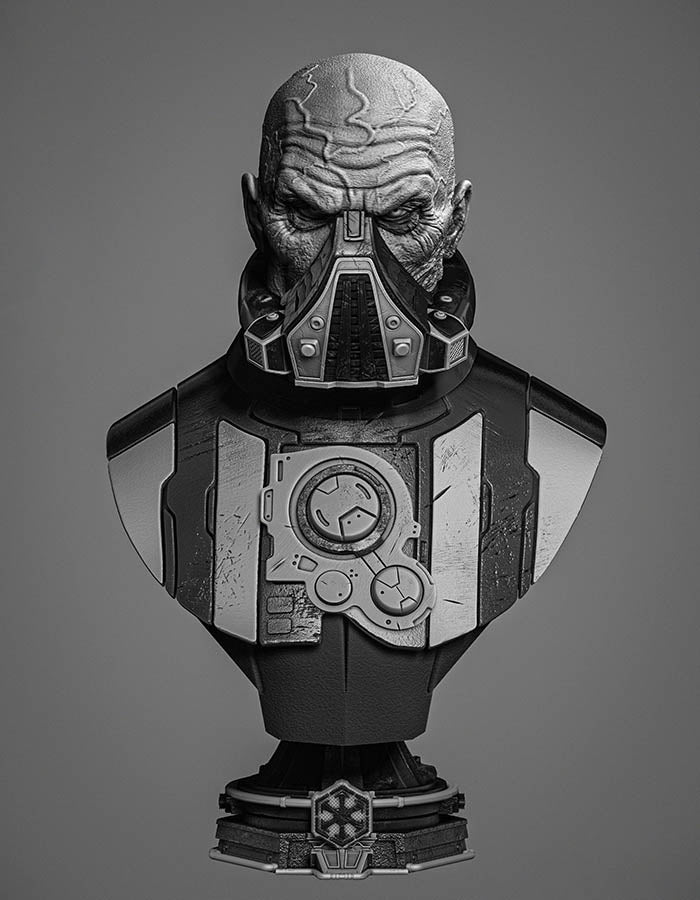 Darth Malgus - Portrait Bust