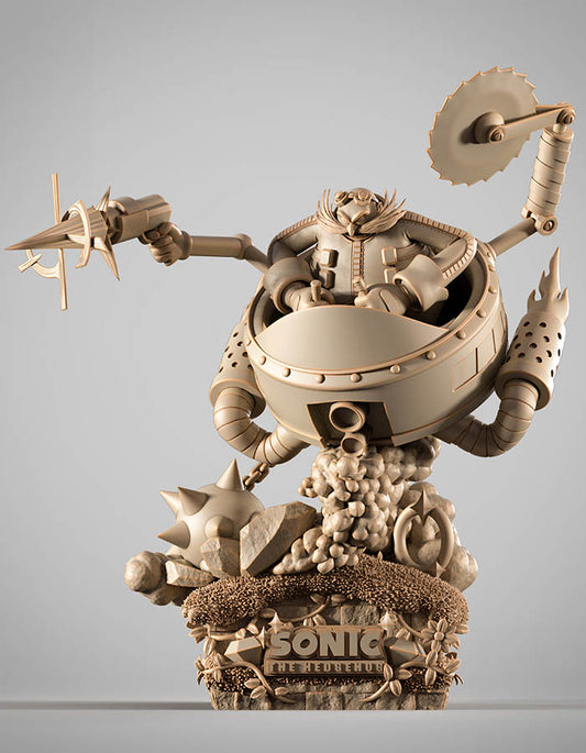 Doctor Eggman #1 - Sculpture