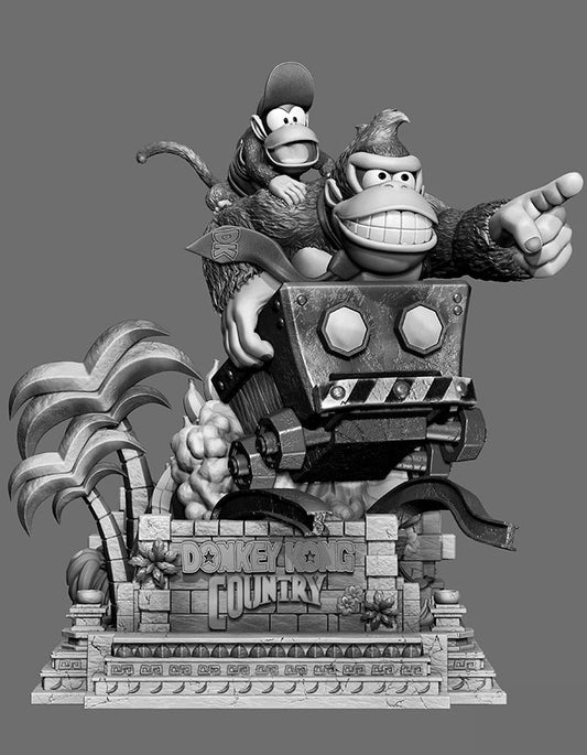 Donkey Kong & Diddy – Diorama