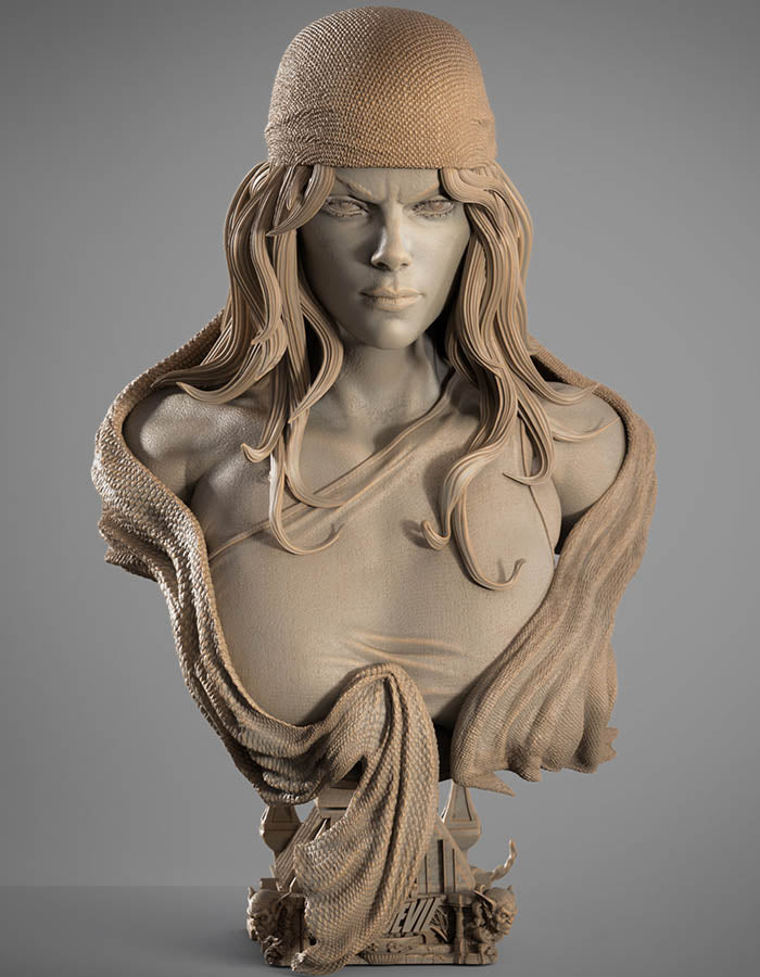 Electra - Portrait Bust