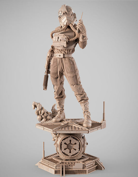 Elite Tie Fighter – Sculpture