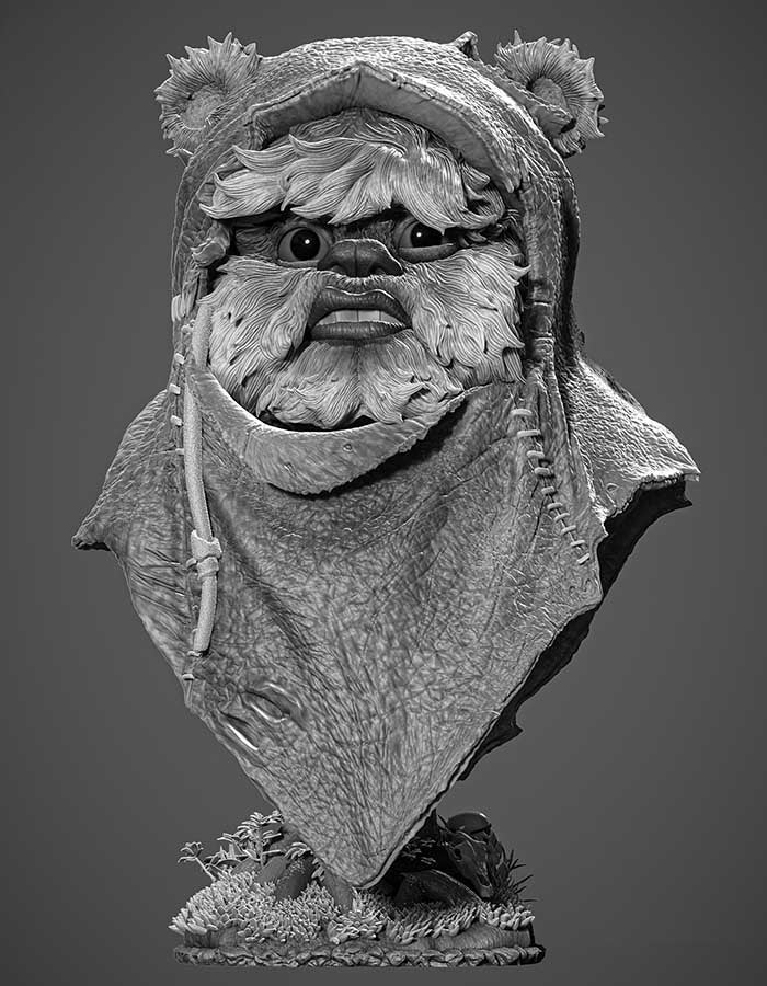 Ewoks - Portrait Bust