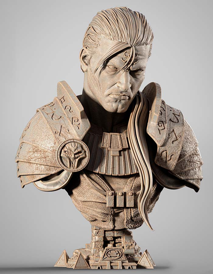 Exar Kun - Portrait Bust