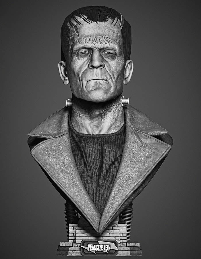 Frankenstein - Portrait Bust