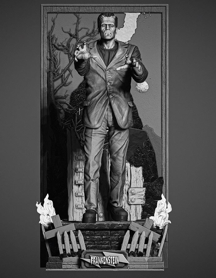 Frankenstein - Sculpture