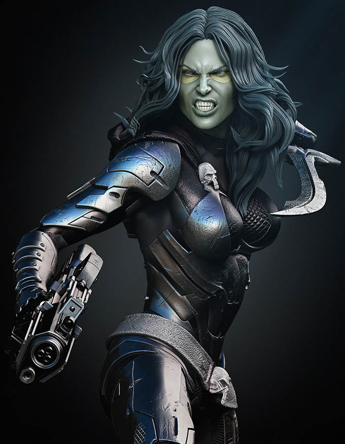 Gamora - Sculpture