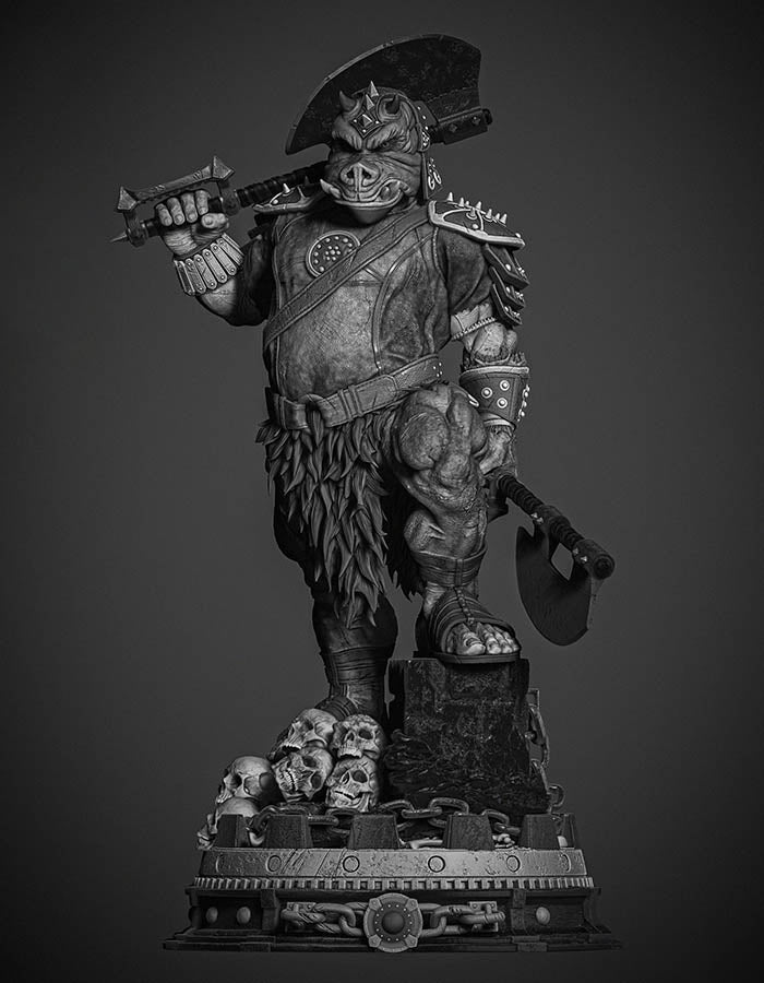 Gamorrean Guard - Sculpture