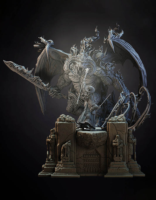 Gandalf vs Barlog - Diorama