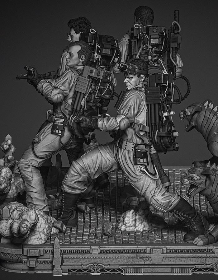 Ghostbuster - Diorama