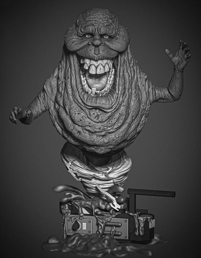 Slimer - Sculpture