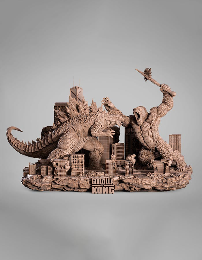 Godzilla vs Kong - Diorama