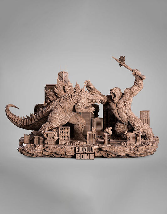 Godzilla vs Kong - Diorama