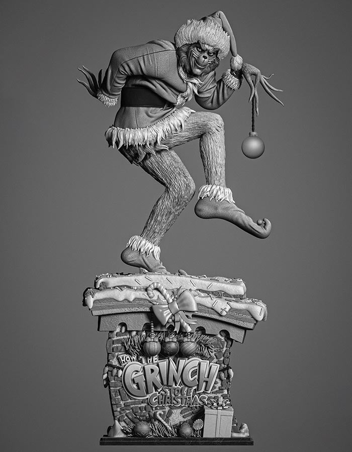 Grinch (Jim Carry) - Sculpture