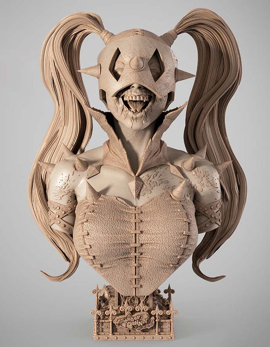 Harley Quinn Who Laughts – Portrait Bust