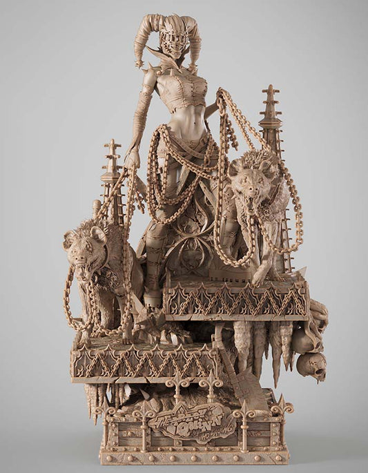 Harley Quinn Who Laughts – Sculpture