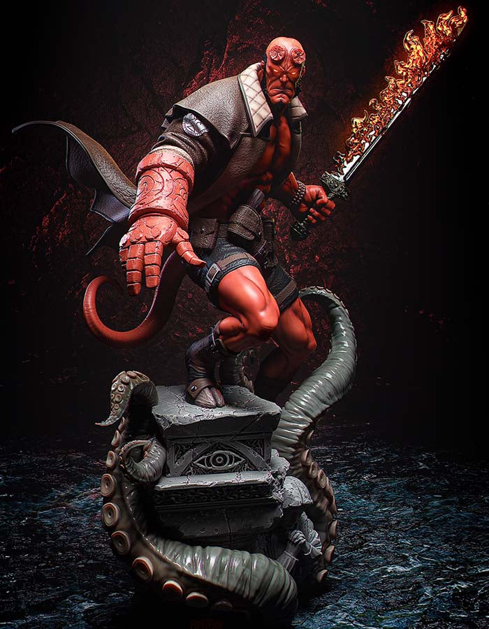 Hellboy - Sculpture