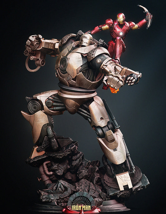 Iron Man and Iron Monger - Diorama