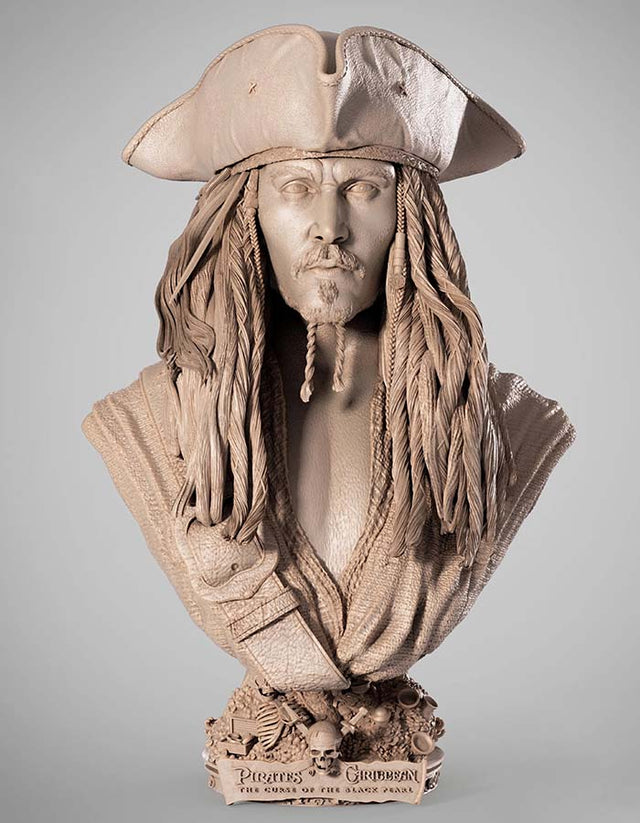 Jack Sparrow – Portrait Bust