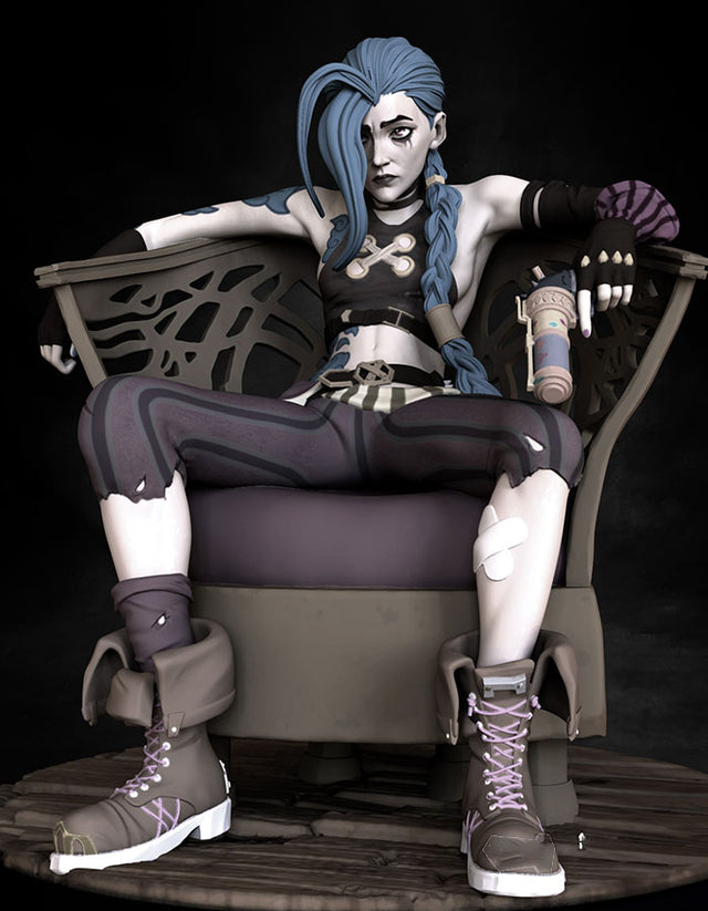 Jinx Arcane #2 – Sculpture