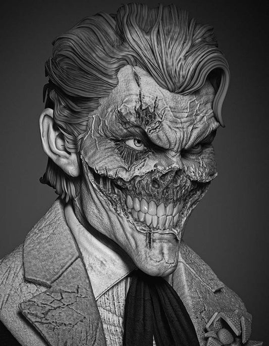 Joker Zombie - Bust