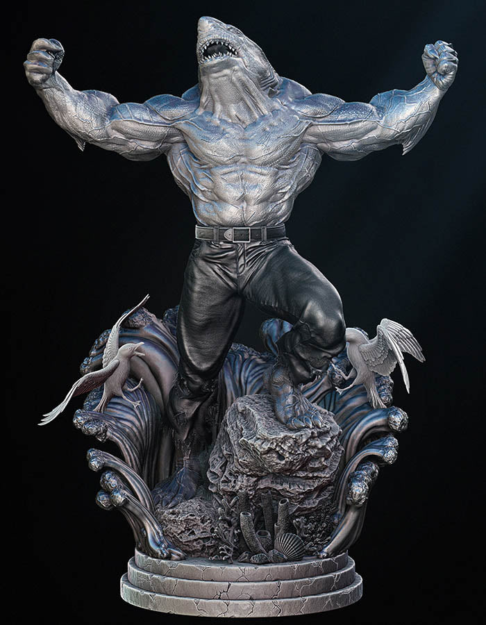 King Shark - Sculpture