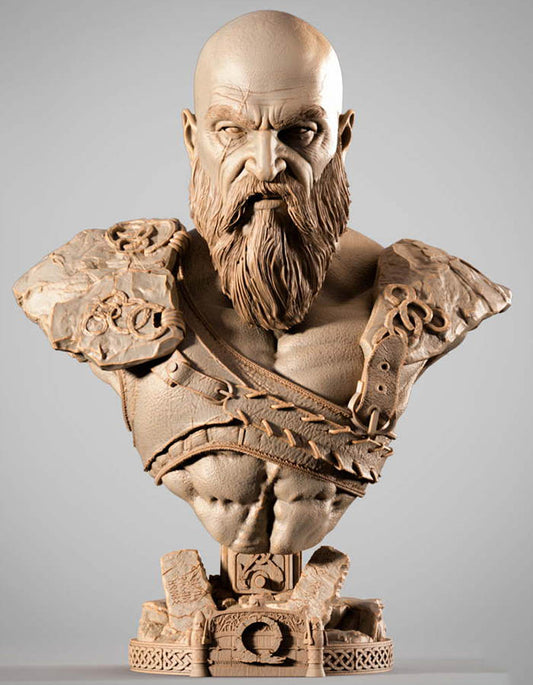 Kratos - Portrait Bust
