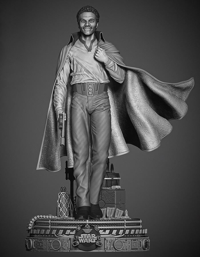 Lando Calrissian - Sculpture