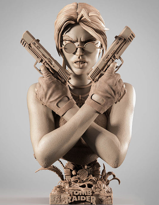 Lara Croft – Portrait Bust
