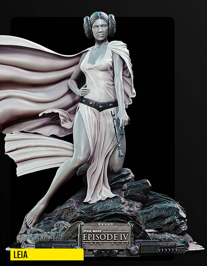 Leia Organa - Sculpture