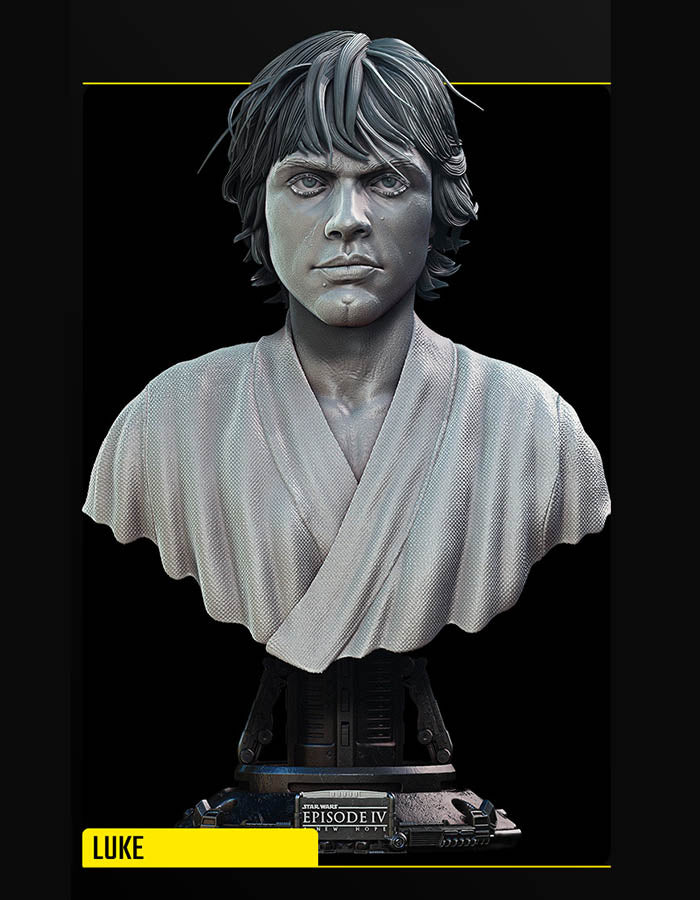 Luke Skywalker - Portrait Bust