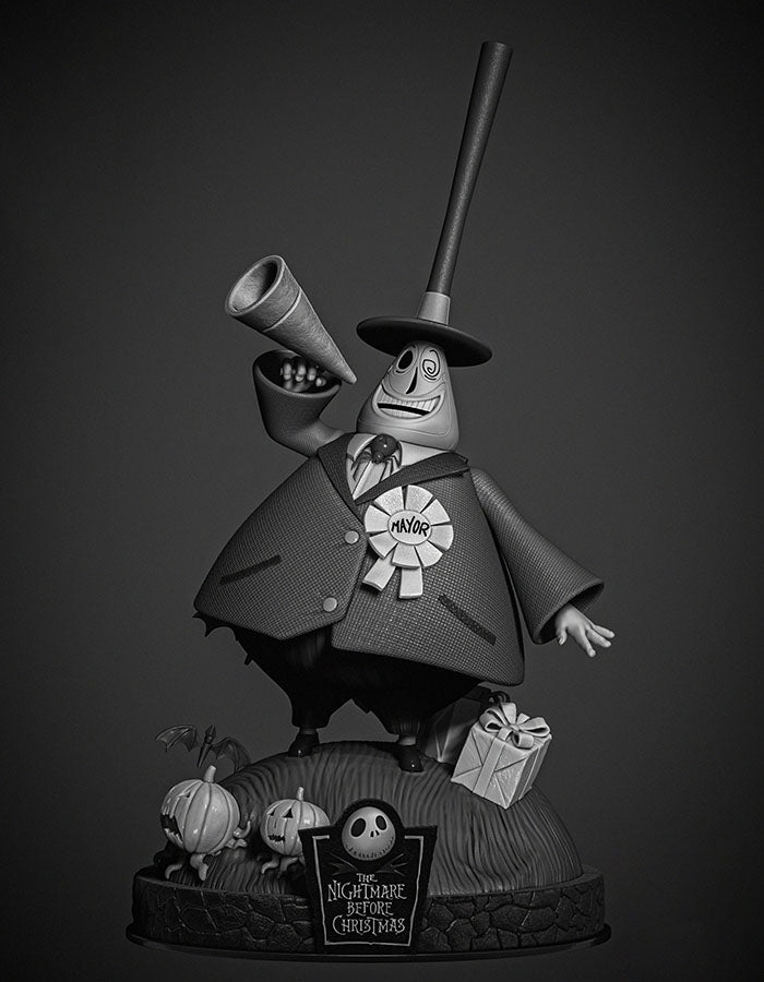 Mayor - Nightmare Before Christmas - Sculpture