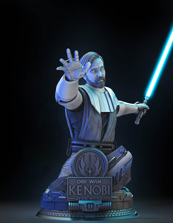 Obi Wan Kenobi (Clone Wars) - Bust