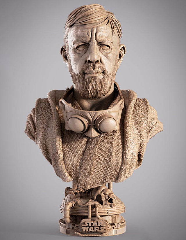 Old Ben Kenobi – Portrait Bust