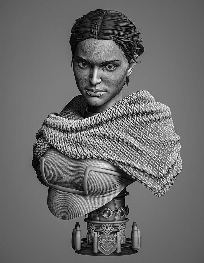 Padme Classic - Portrait Bust