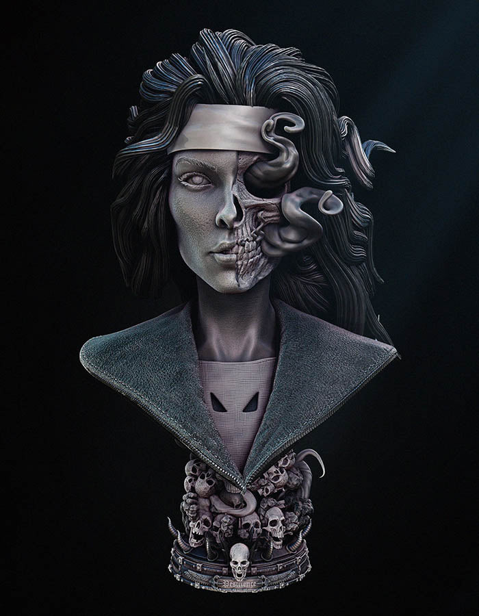 Pestilence - Portrait Bust