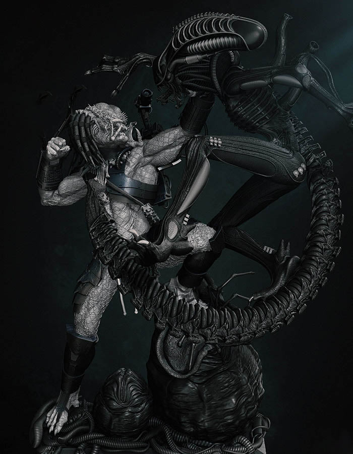 Predator VS Alien - Diorama