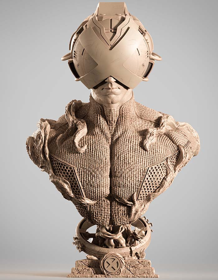 Professor X – Portrait Bust