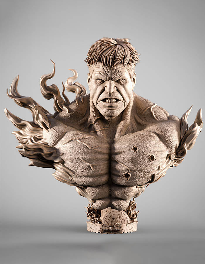 Red Hulk - Portrait Bust