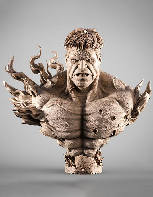 Red Hulk - Portrait Bust
