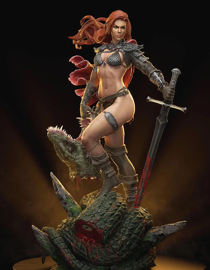 Red Sonja #2 – Sculpture