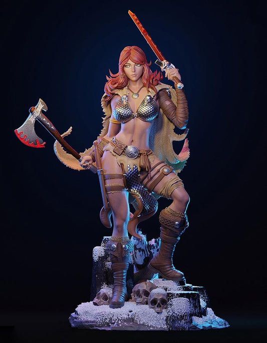 Red Sonja - Sculpture