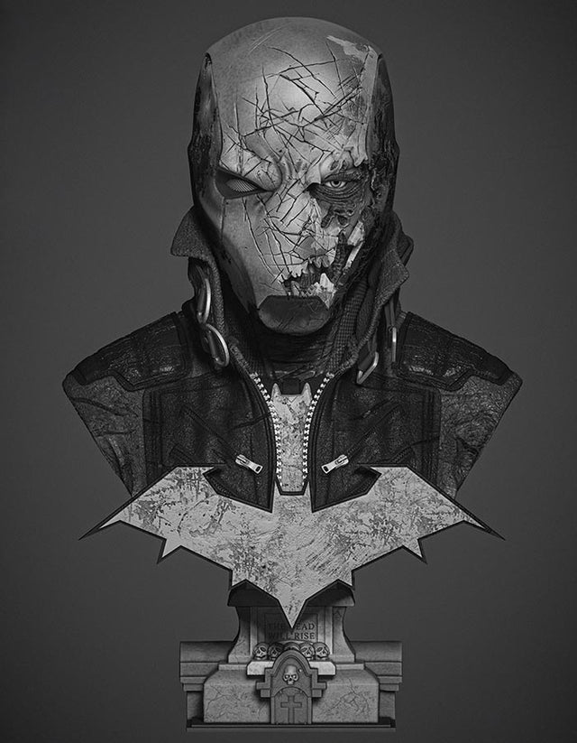 RedHood - Bust Portrait Zombie