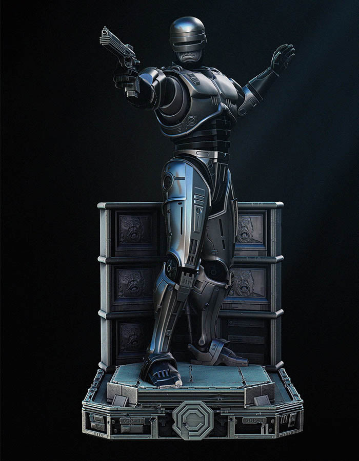 Robocop - Sculpture