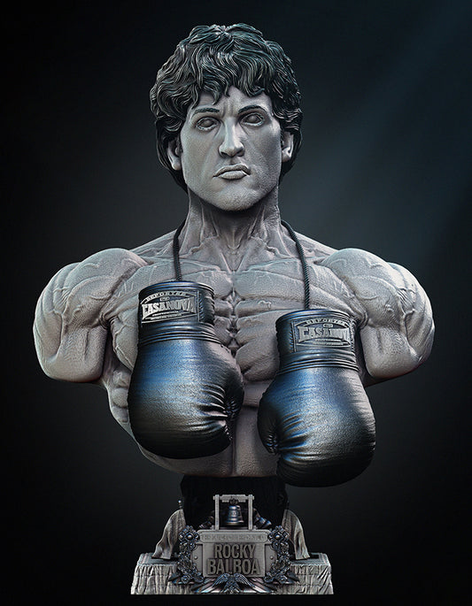 Rocky Balboa - Portrait Bust