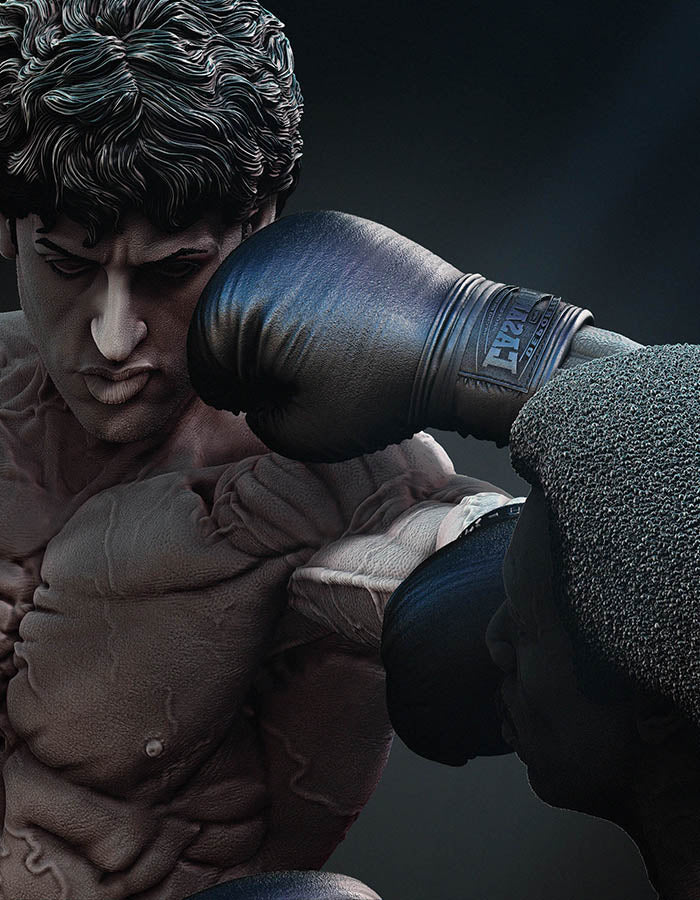 The Rocky Balboa and Apollo Creed - Diorama