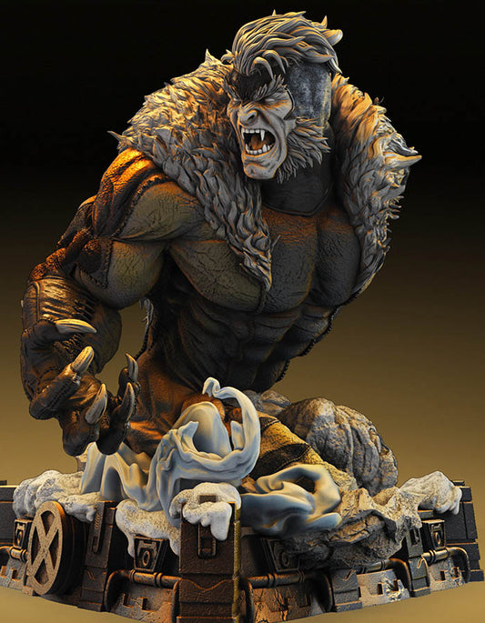 Sabretooth #2 - Sculpture