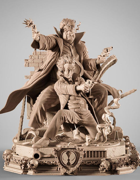 Sam and Twich – Diorama