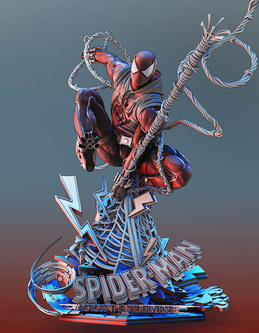 Scarlet Spider - Sculpture