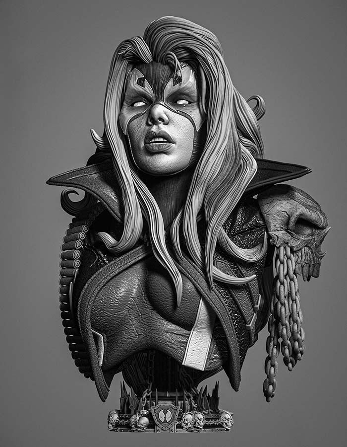 She Spawn - Portrait Bust